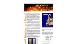 IRGAS Combustion Analyzer Specifications