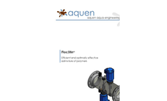 FlocStirr - Inline Polymer Mixer Brochure