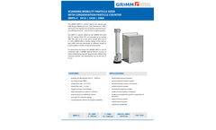 Scanning Mobility Particle Counter and Sizer - Models SMPS+C, 5416,  5420 and  DMA - Datasheet