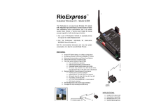 RioExpress - Model G308 - Industrial Wireless I/O Datasheet