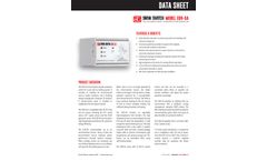 ETI - Model EUR-5A - Automatic Snow/Ice Melting Control Panel for Electric & Hydronic Applications -Brochure