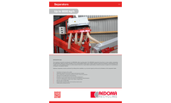 Redoma SE Series Separators - Up to 6000 kg/h - Brochure