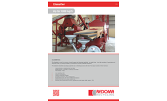 Redoma PC 12C & PC 15C Aluminium and Copper Fines Sorting Classifier Up to 1300 kg/h - Brochure