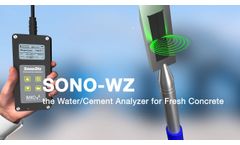 Checking the Water/Cement Value of Fresh Concrete - Video