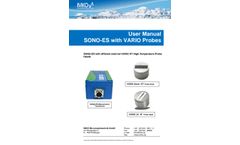 SONO-ES with VARIO Probes - User Manual