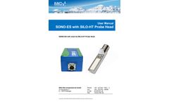 SONO-ES with SILO-HT Probe Head - User Manual