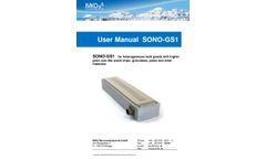 SONO-GS1 - Manual
