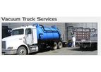 Vacuum Truck Services