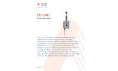 Acoem Dynoptic - Model ES-642 - Remote Dust Monitor - Datasheet