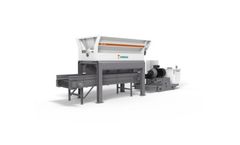 M&J - Model 2000S - Single-shaft Stationary Shredder