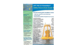 PB150 - PowerBuoy Utility-Scale – Datasheet