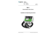 Labkotec - Model GA-1 - Grease Separator Alarm Device - Manual