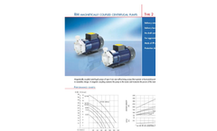 Sondermann - Model MA Type 4H MA BG4H - Magnetically Centrifugal Pumps - Brochure