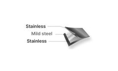 CS-Tech - Model SMS-3PLY - Stainless Clad