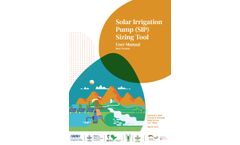 Solar Irrigation Pump (SIP) Sizing Tool User Manual