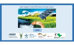 Solar Irrigation Pump (SIP) Sizing Tool