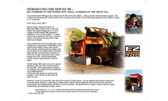 Heavy Duty Single Deck Screen-EZ-SCREEN 700 Brochure