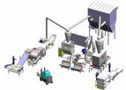 Makron Fibretec - Model 1000 - Recycled Cellulose Insulation Production Lines, Economical system