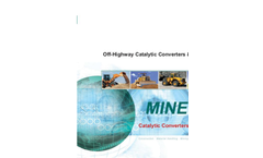 Model MINE-X - Catalytic Converters Brochure