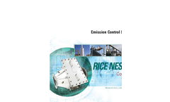 Model XL - Large Sizes Catalytic Converters Brochure
