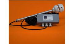 LCJ Capteurs - Model CV3F-AL_M - 24V DC Ultrasonic Wind Vane-Anemometer