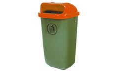 Jcoplastic Generico - Model Lt 50 - Street Furniture Bin