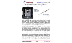 Tekran - Model 2641 - Portable Mercury Sample System - Brochure