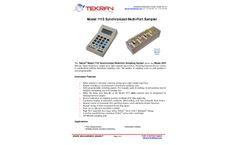 Tekran - Model 1115 - Synchronized Multi-Port Sampling System - Brochure