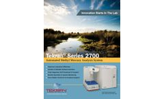 Tekran - Model 2700 Series - Automated Methyl Mercury Analysis System - Brochure