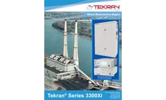 Tekran - Model 3300Xi Series - Mercury CEM Electric Generating Unit - Brochure
