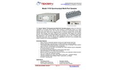 Tekran - Model 1115i - Synchronized Multi-Port Sampler - Brochure
