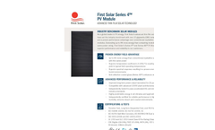 Model 4 - Thin-Films Modules Brochure