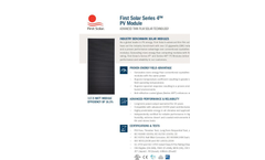 Model Series 4 V2 - Solar Modules Brochure
