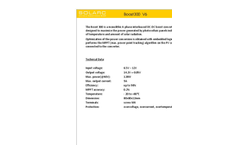 Boost - Model 300 - 4-Phase Interleaved DC-DC Boost Converter Brochure