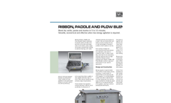 Model HD-12-SS - Stainless Steel Ribbon Blender Brochure