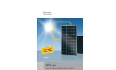 Fabrik - Model S5 - 300- 315W Halfcut Mono Module - Brochure