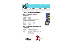 Zebra - Machinist Mixer Specifications & Parts