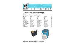 Zebra - Circulation Pumps Specifications & Parts