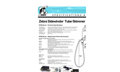 Zebra - Sidewinder Tube Skimmer Specifications & Parts