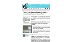 Zebra - Hardness Testing Sticks Brochure