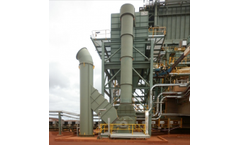 Luehr-Filter - Model SMWF - Vertically Mounted Oval Bag Reverse Air Filter