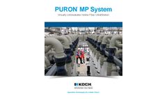 Kovalus - Puron - Model MP - Virtually Unbreakable Hollow Fiber Ultrafiltration - Brochure