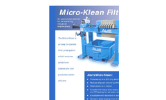 Micro-Klean - Plate and Frame Filter Press Brochure