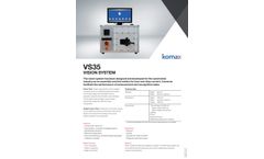 Komax - Model VS35 - Vision Test - Brochrue