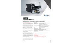 Komax Schleuniger - Model X1582 - Fully Automatic Wire Processing Twisting Machines - Brochure
