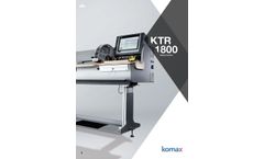 Komax - Model KTR 1800 - Taping Machine - Brochure