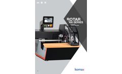 Komax Rotar - Model 300 - Automatic Programmable Bench Taping Machines - Brochure