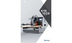 Komax - Model KTR 10 CS - Bench Top Taping Machine - Brochure