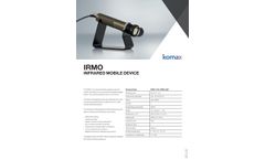 Komax - Model IRMO 110V/IRMO 230V - Infrared Mobile Device - Brochure