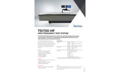 Komax - Model TS1700-HF - High-Frequency Test System - Brochure